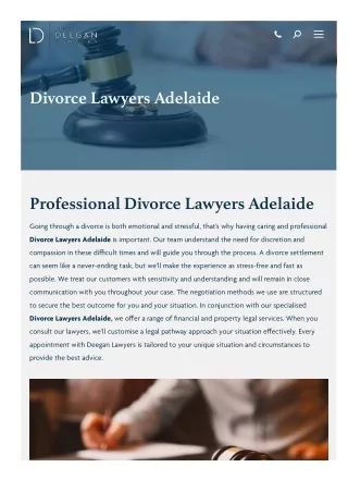 Divorce Lawyers Adelaide
