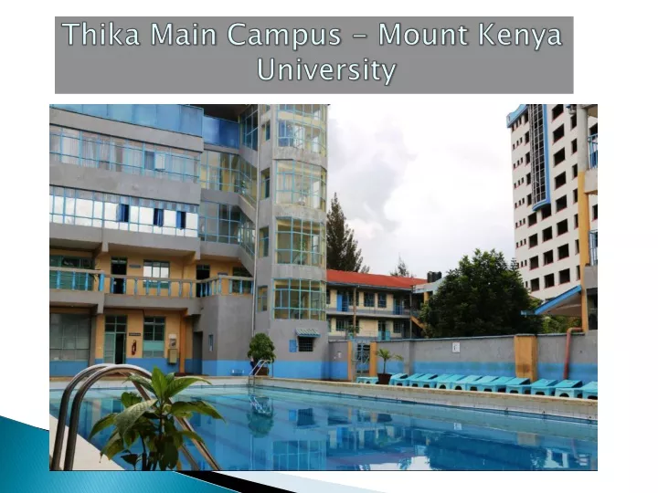 thika main campus mount kenya university