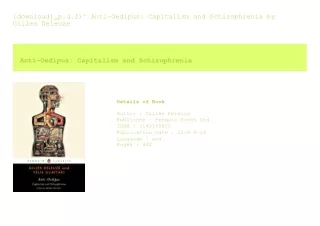 [download]_p.d.f)^ Anti-Oedipus Capitalism and Schizophrenia  by Gilles Dele