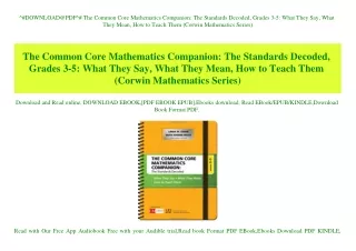 download@pdf the common core mathematics