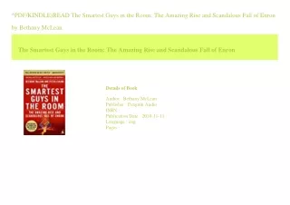 ^PDF/KINDLE)READ The Smartest Guys in the Room The Amazing Rise and Scandalo