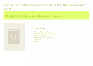 [download]_p.d.f)^ The Black Book of Communism Crimes  Terror  Repression  b