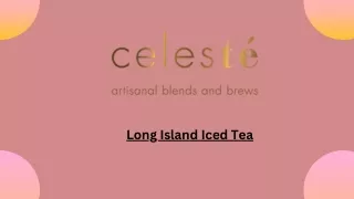 Long Island Iced Tea