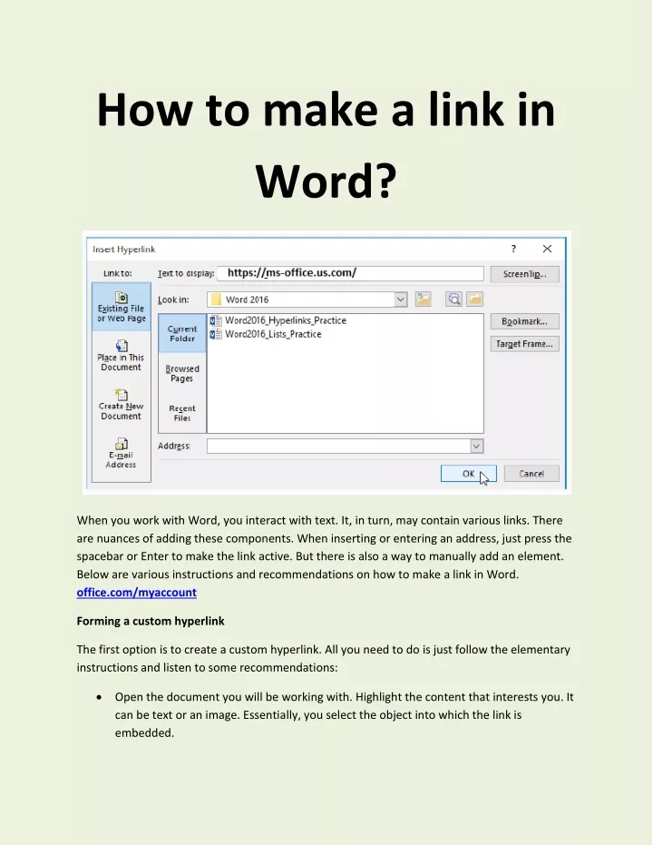 ppt-how-to-make-a-link-in-word-powerpoint-presentation-free-download