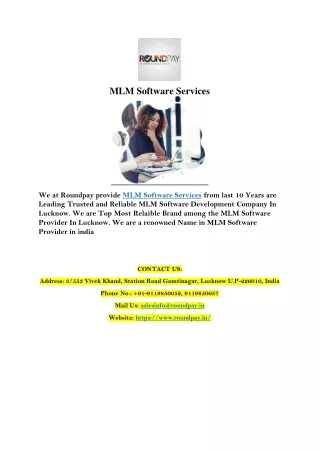 MLM Software Services