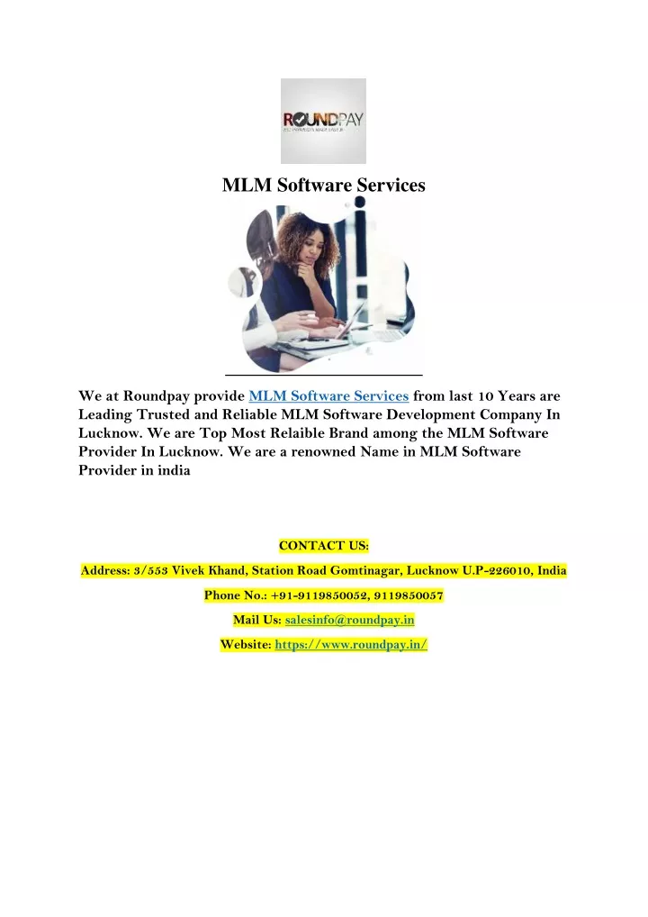 mlm software services