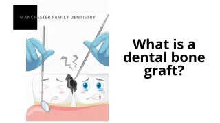 What is a dental bone graft