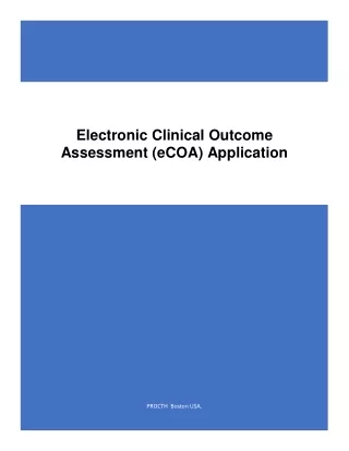 ecoa Application