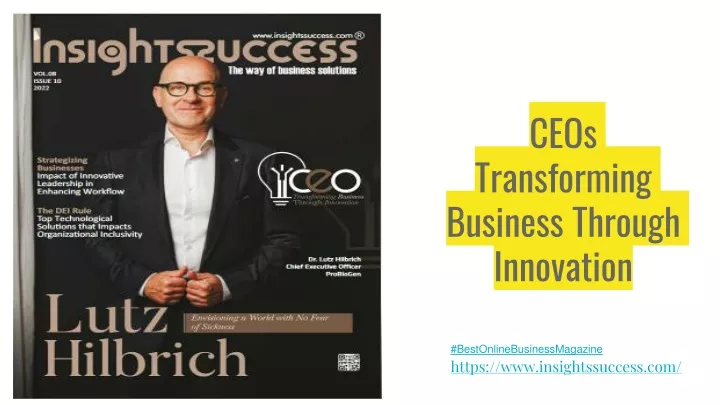 ceos transforming business through innovation