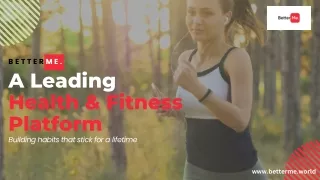 BetterMe - A Leading Health and Fitness Platform