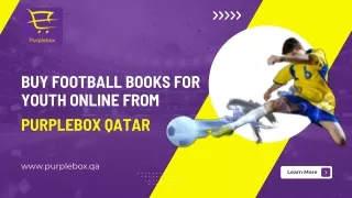 Buy Football Books for Youth Online from Purplebox Qatar