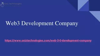web3 development company