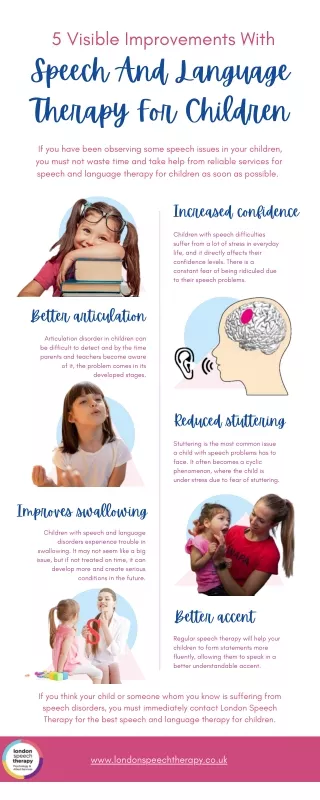 5 Visible Improvements With Speech And Language Therapy For Children