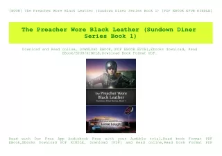 [BOOK] The Preacher Wore Black Leather (Sundown Diner Series Book 1) [PDF EBOOK EPUB KINDLE]