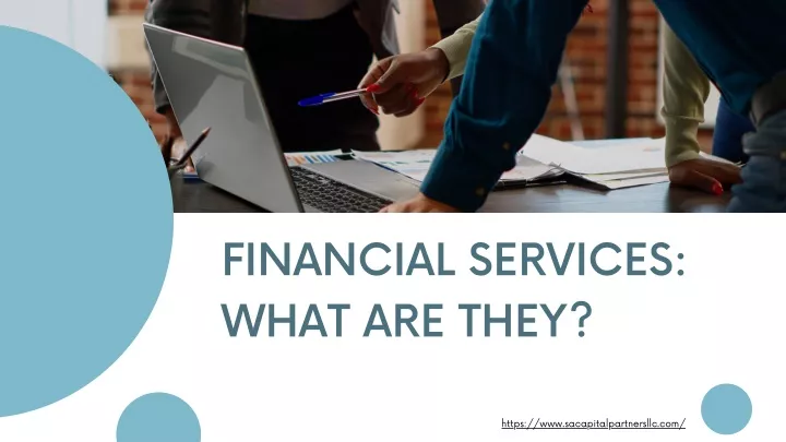 financial services what are they