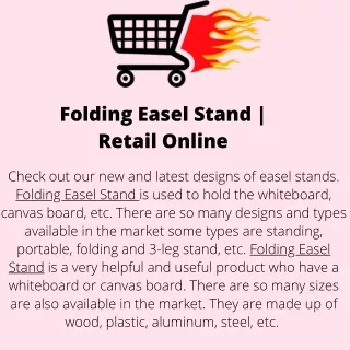 Folding Easel Stand  Retail Online (1)