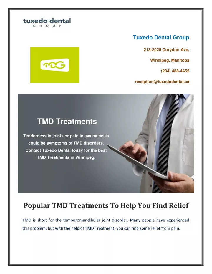 tuxedo dental group