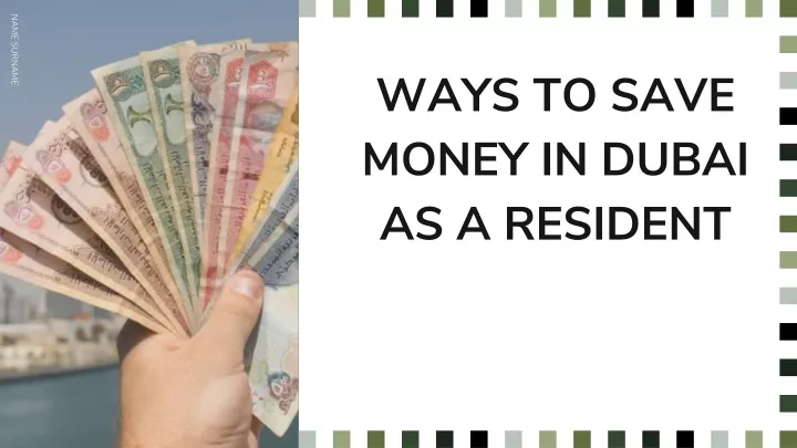 ways to save money in dubai as a re sident