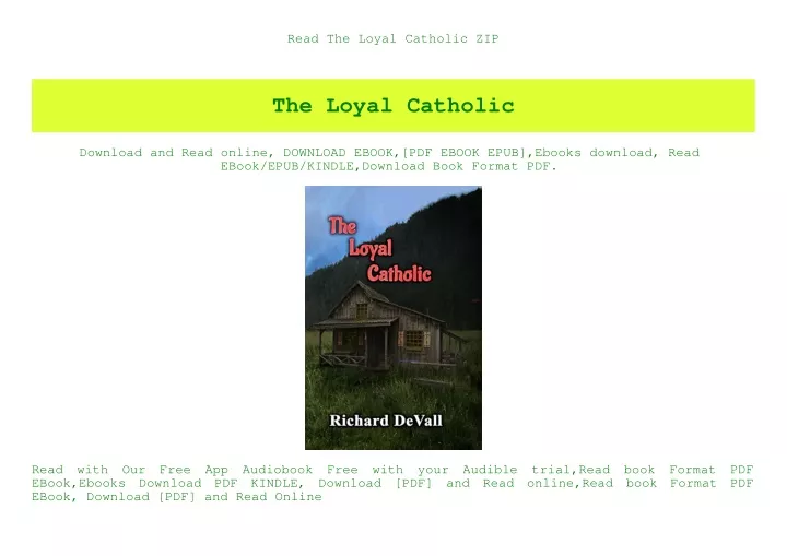 read the loyal catholic zip