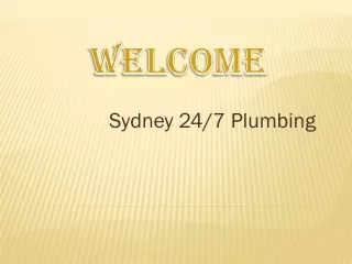 sydney 24 7 plumbing
