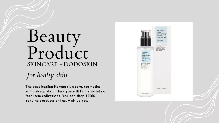 beauty product skincare dodoskin for healty skin