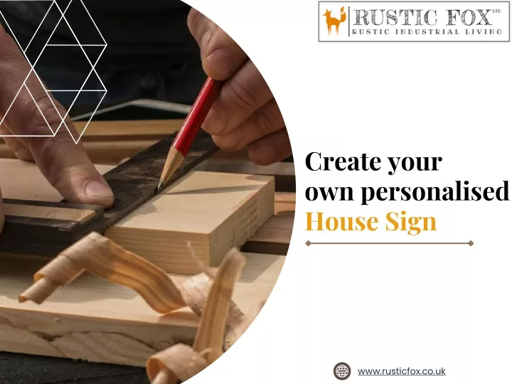 create your own personalised house sign