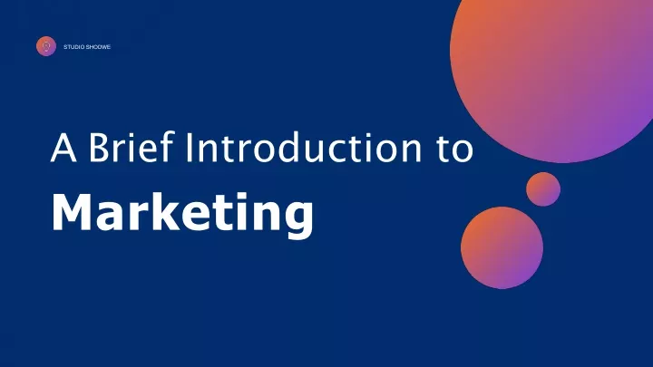 a brief introduction to marketing