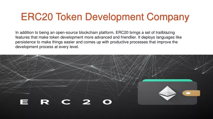 erc20 token development company