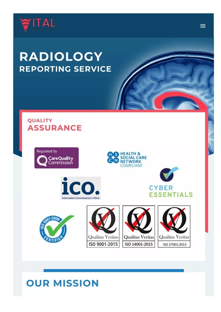 radiology reporting service