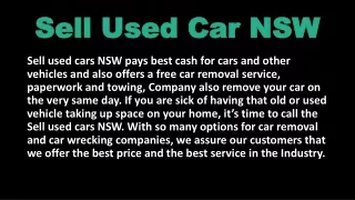 Car Wreckers in Sydney CBD