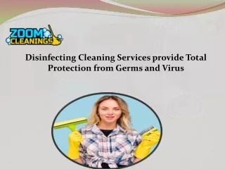 disinfecting cleaning services provide total