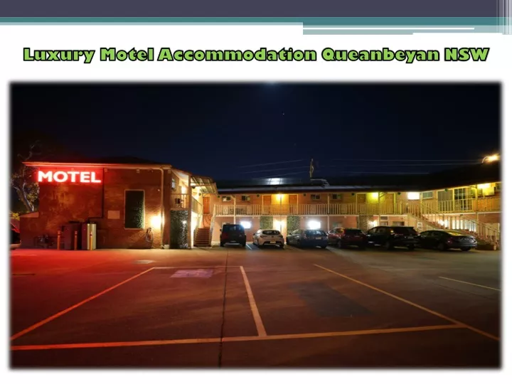 luxury motel accommodation queanbeyan nsw