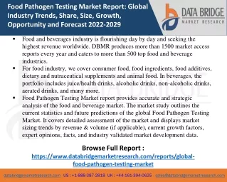 Food Pathogen Testing Market