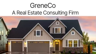 GreneCo - A Real Estate Consulting Firm