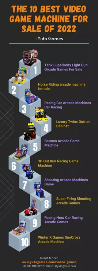 The 10 Best Video Game Machine For Sale of 2022 - Yuto Games