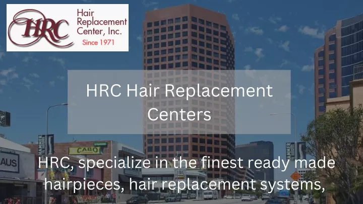 hrc hair replacement centers