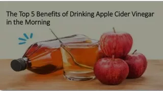 The Top 5 Benefits of Drinking Apple Cider