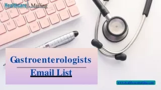 g a s t r o e n t e r o l o g i s t s email list