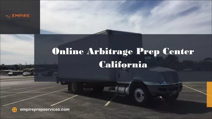 online arbitrage prep center california