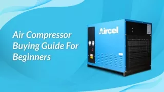 Pick The Right Air Compressor
