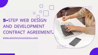 5-Step Web Design and Development Contract Agreement.
