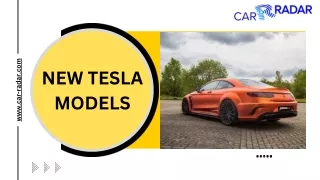 NEW TESLA MODELS | Car Radar