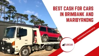 Best Cash for Cars in Brimbank and Maribyrnong