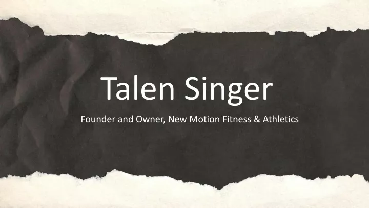 talen singer