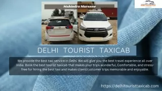 Top Tourist Places to Visit in North India | Delhi Tourist Taxicab