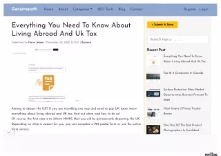 tax on foreigner in uk