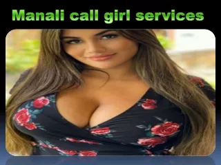 Manali call girl services