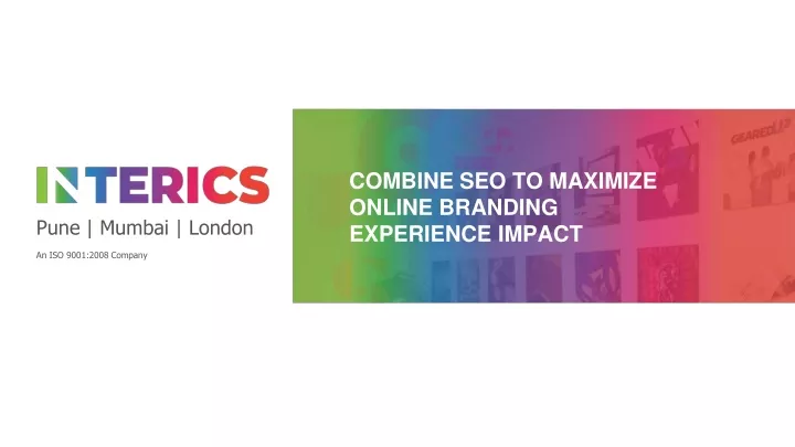 combine seo to maximize online branding