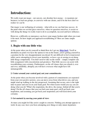 introduction