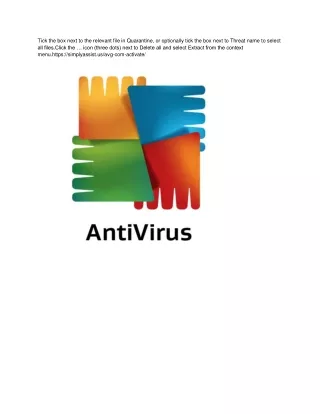 tick the box next to the relevant file